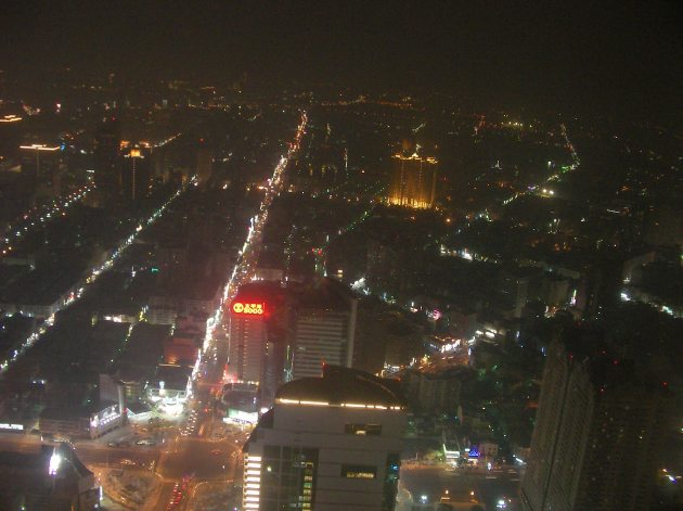 三多商圏方面の夜景